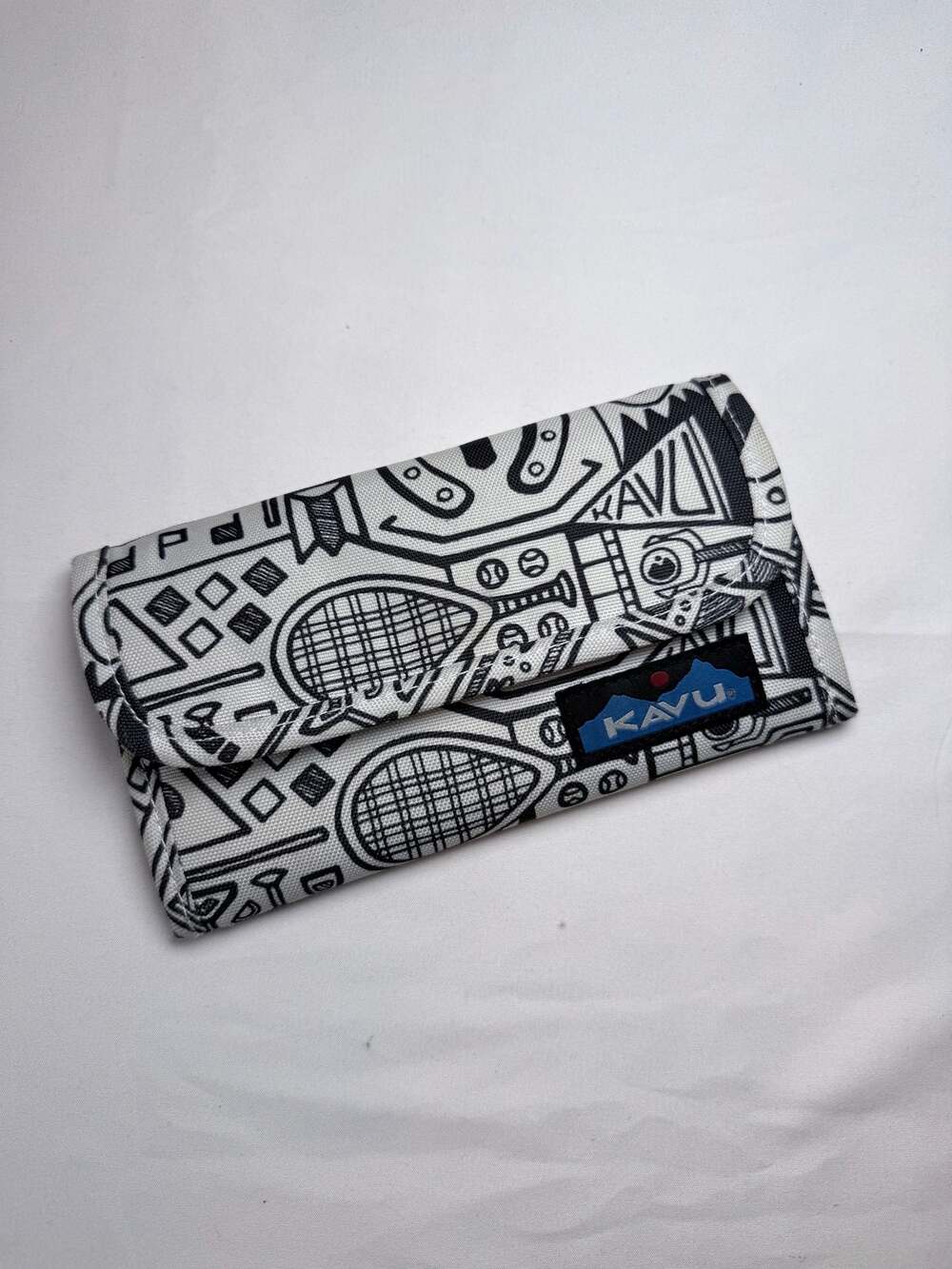 KAVU Big Spender Trifold Wallet in Graphic Print